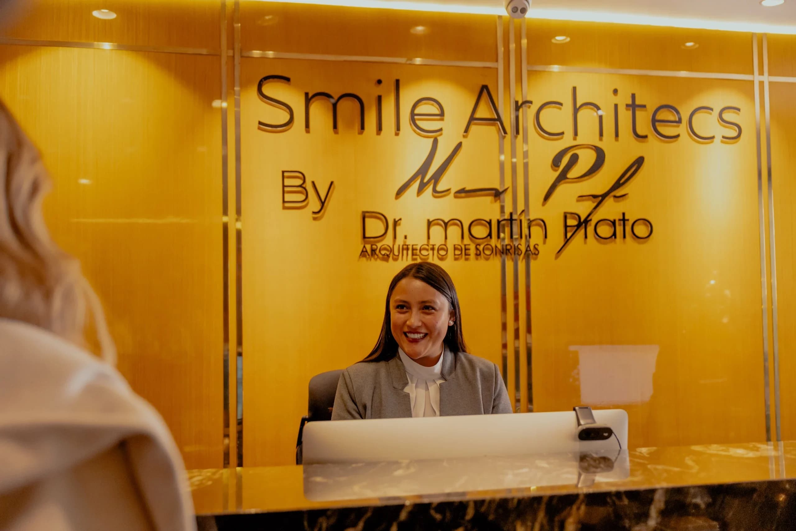 Recepción Luxury Smile Architects